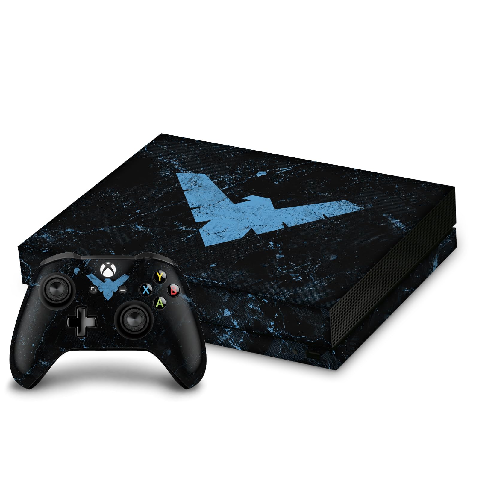 Skin Xbox One X Batman Nightwing Head Case Designs autocollant vinyle pour console et manette - 7