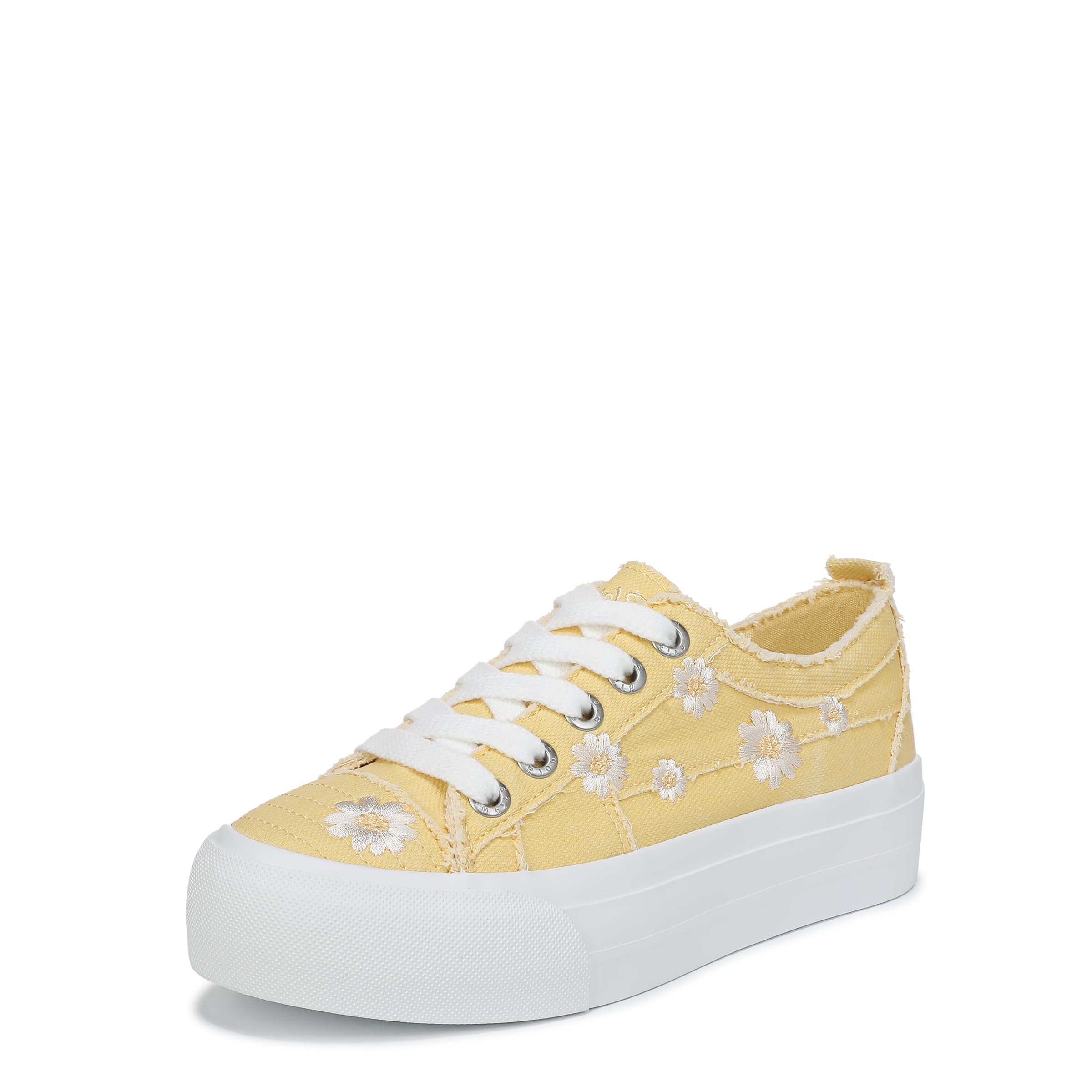 Blowfish Malibu Women's Yellow Sadie-Sun 8 Lace-Up In