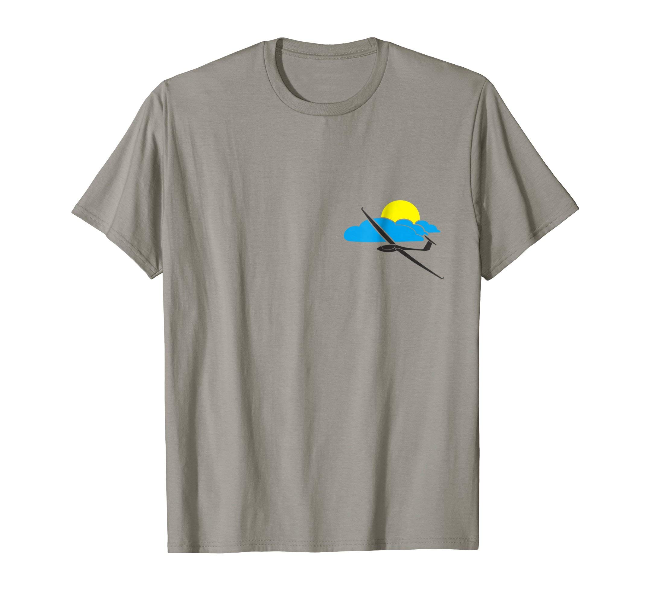 gliding glider pilot soar soaring thermals sailplane t shirt T-Shirt