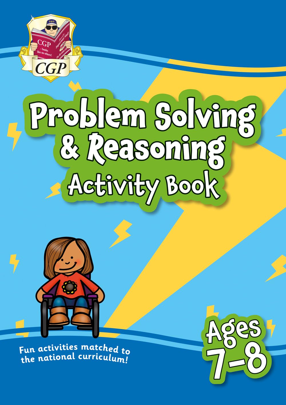 Coordination Group Publications Ltd (CGP) Problem Solving & Reasoning Maths Activity Book for Ages 7-8 (Year 3)