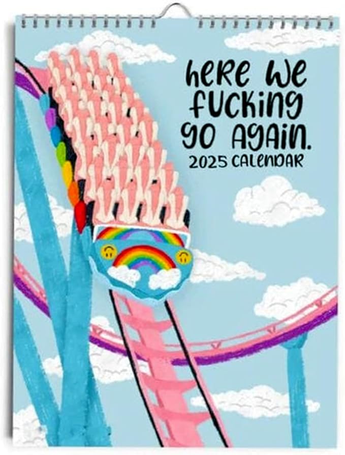 Amazon YUHRSTO Here We Fucking Go Again 2025 Calendar Fucking Calendar 2025 Planner Match Amazon YUHRSTO Here We Fucking Go Again 2025 Calendar Fucking Calendar 2025 Planner Match