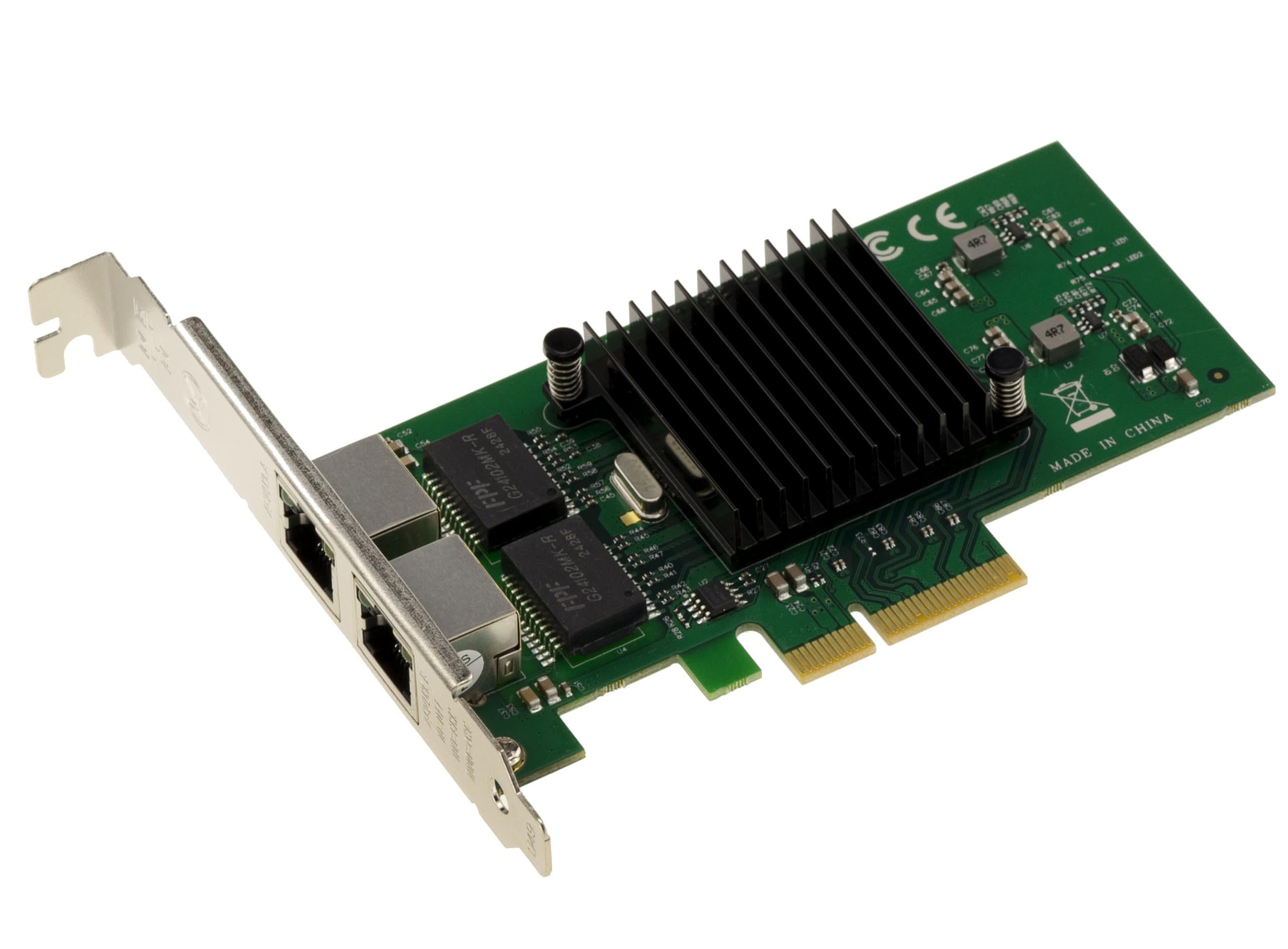 KALEA-INFORMATIQUE PCIe 2.5G LAN Dual Port Netzwerkkarte - Realtek RTL8125 Chipsatz Für PC & Server