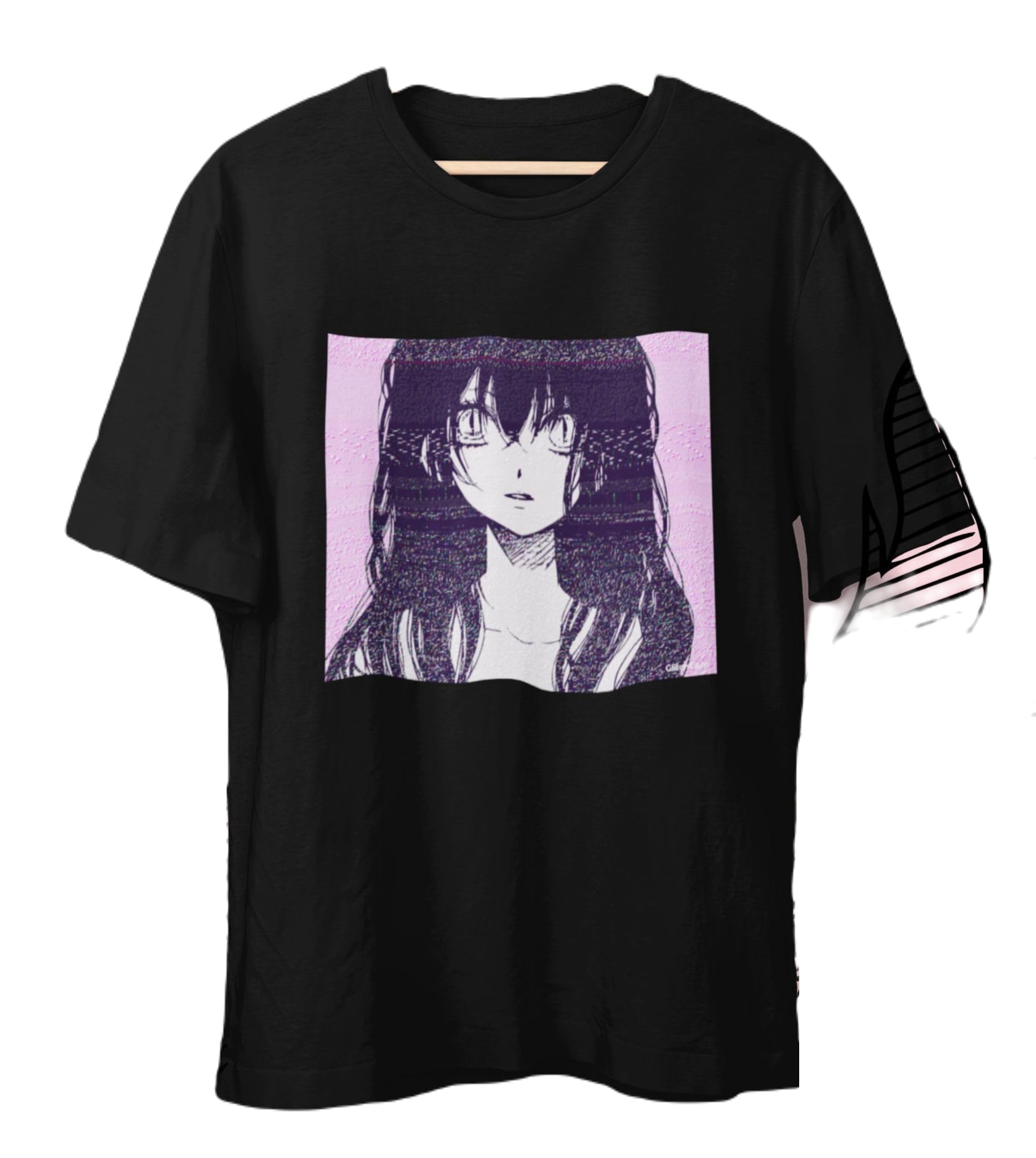 GenericTee Shirt Fearless Vaporwaves Anime Pastel Goth Pastel Grunge Yami Kawaiis Harajuku TShirt T Tee Shirt