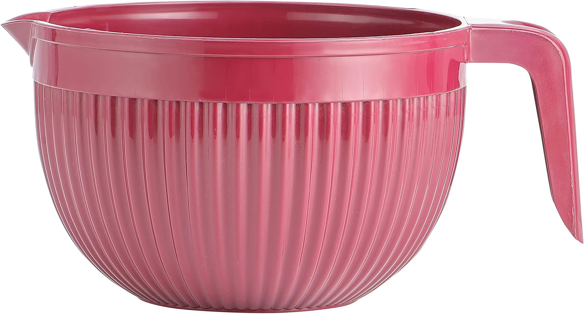 Mixing Bowl with Handle and Pouring Spout, Assorted Color, 3500 ml, DC2557
