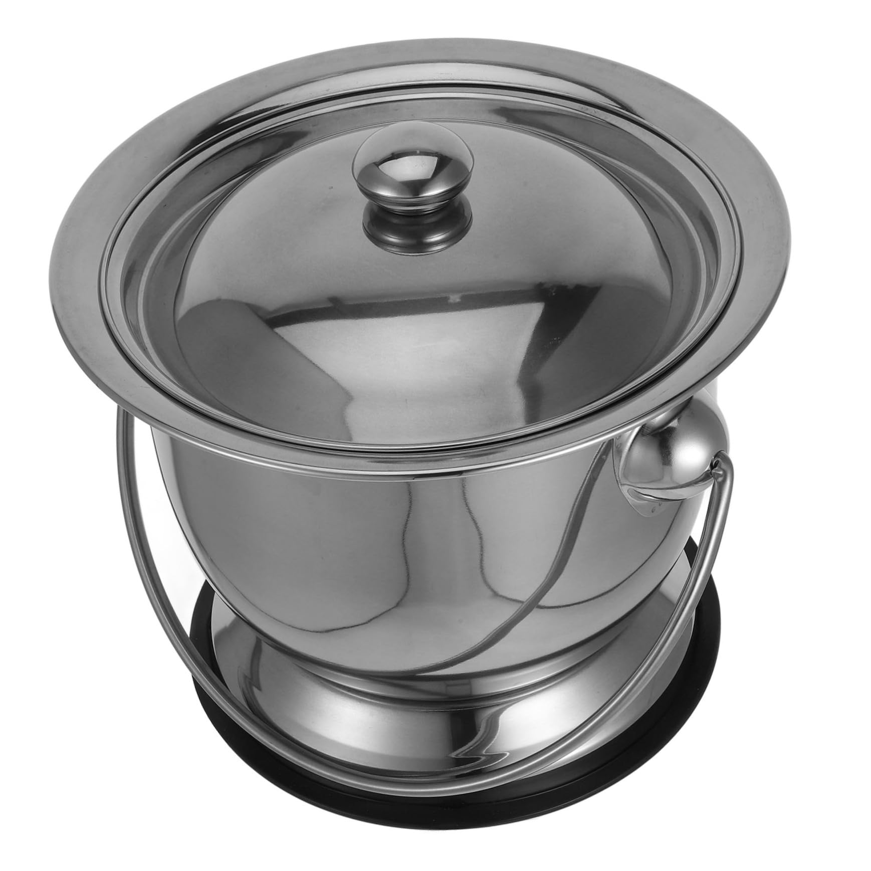 NOLITOY Stainless Steel Women's Urination Device Pee Bucket for Camping Home and Elderly Care