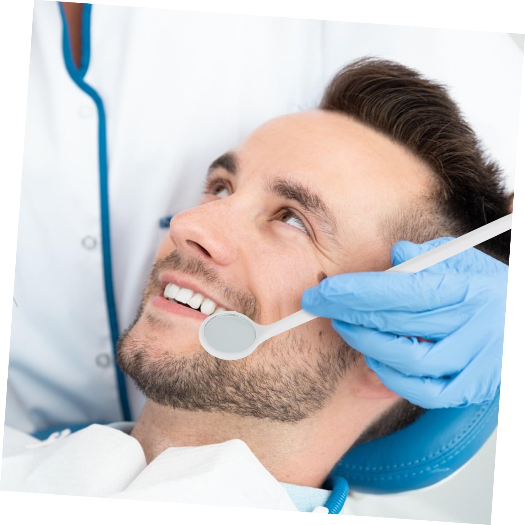 Alipis 3 Set Specchietti Dentali Colorati Per Ispezioni Kit Cura Della Bocca Per Dentisti E Ortodontisti Facile Da Usare Sicuro E Pratico 20 Pezzi*3