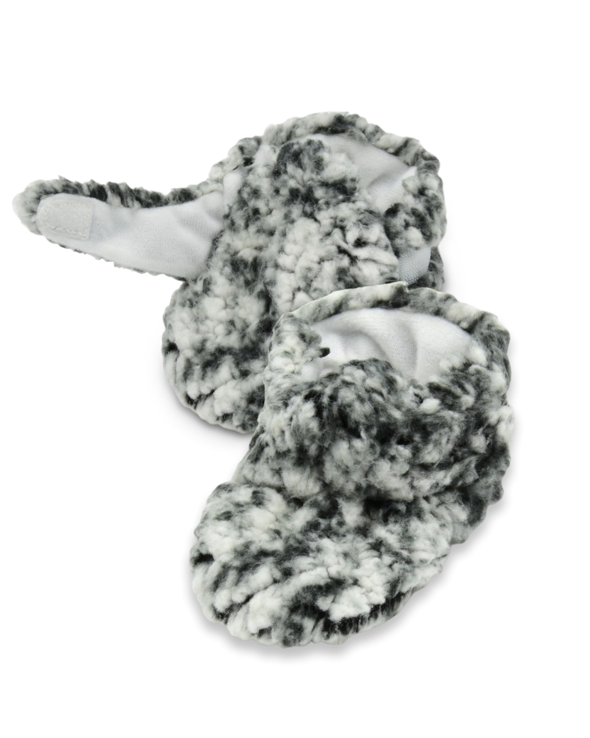 Fruit of the Loom Cozy Thermal Wrap Booties with Non-slip Grips for Baby Girls, Boys, Unisex -