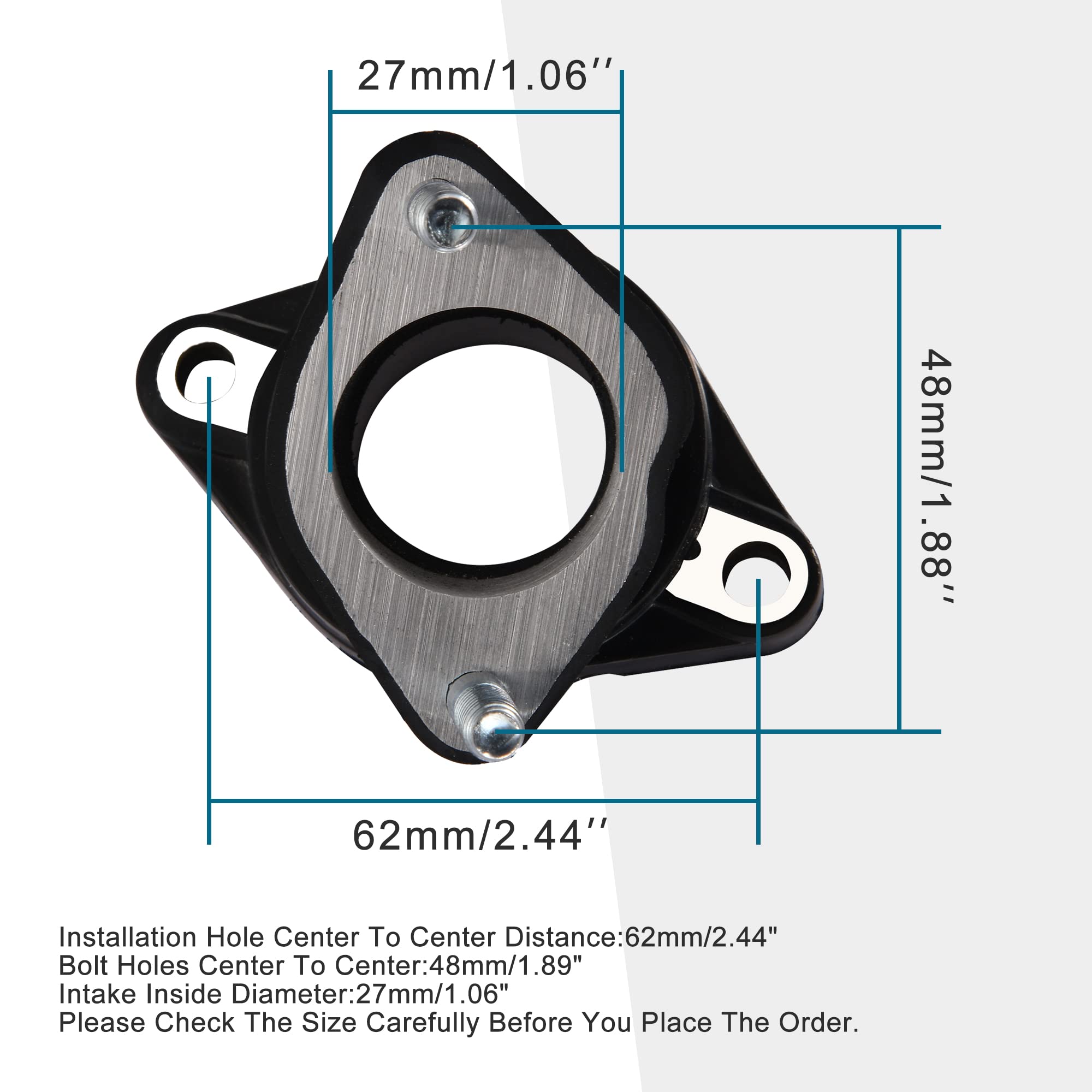 マニフォールド デニーロ2014モデル Amazon.com: GOOFIT 27mm Bent Intake Manifold Replacement for