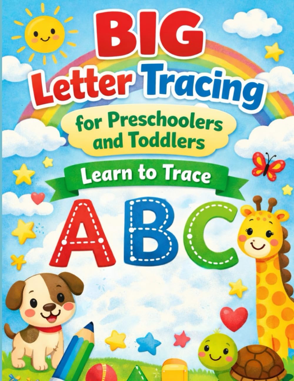 BIG Letter Tracing for Preschoolers and Toddlers