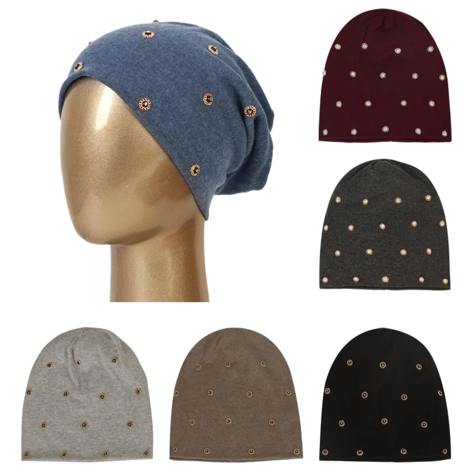 Berretti in Maglia Cappelli Cappellini Berretti Donne Berretti Femminili Berretti Ampgy Cappelli Signore Autunno Inverno Cappelli Casual