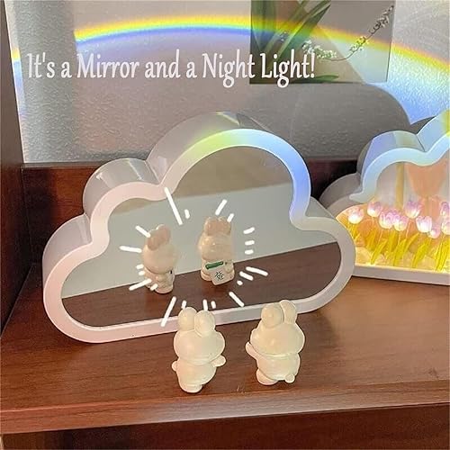 Vista 3 de Infinite Tulip Mirror - Espejo de pétalos infinitos, espejo de nube de tulipán infinito, espejo de tulipán infinito, espejo de tulipán de nube, luz