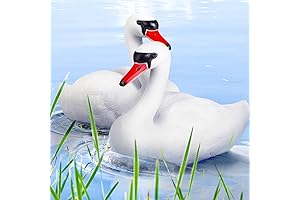 Swan Decoy Pond Bird Deterrent Decoration Goose Decoys