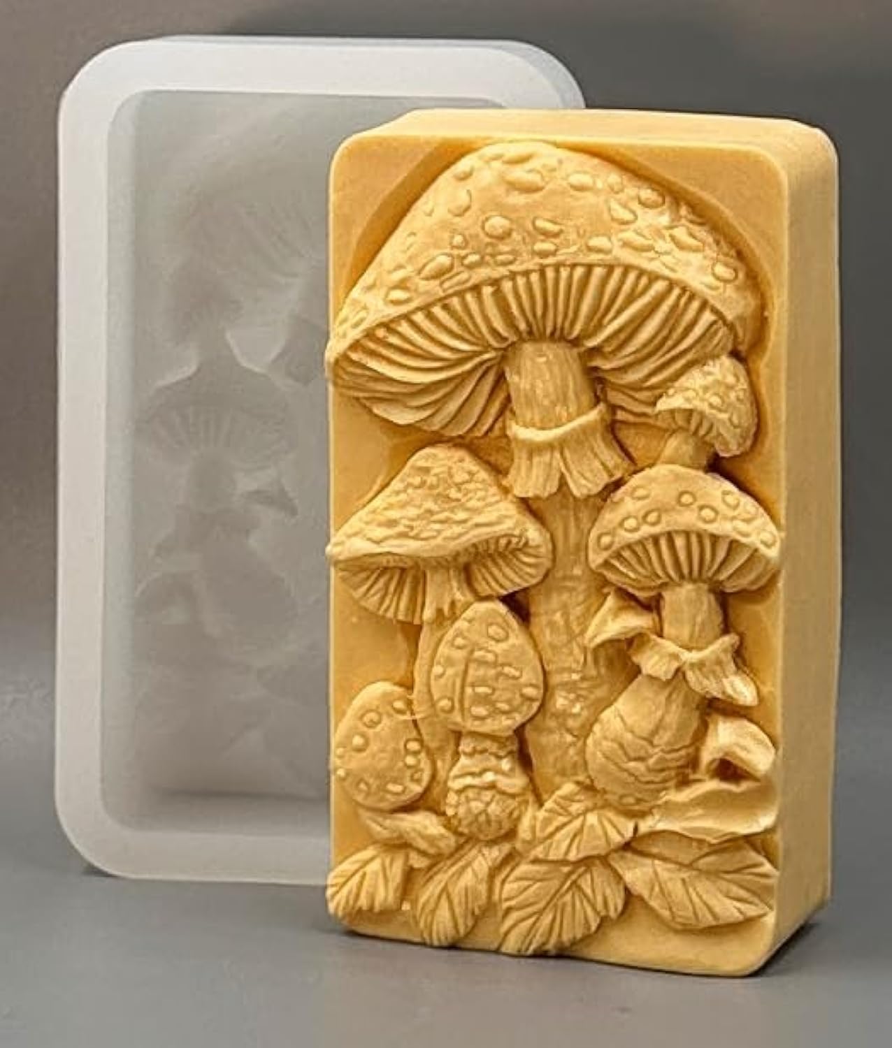 Amazon.com: ARTCRAFTMOLDS Mushroom Silicone Mold for SOAP Making