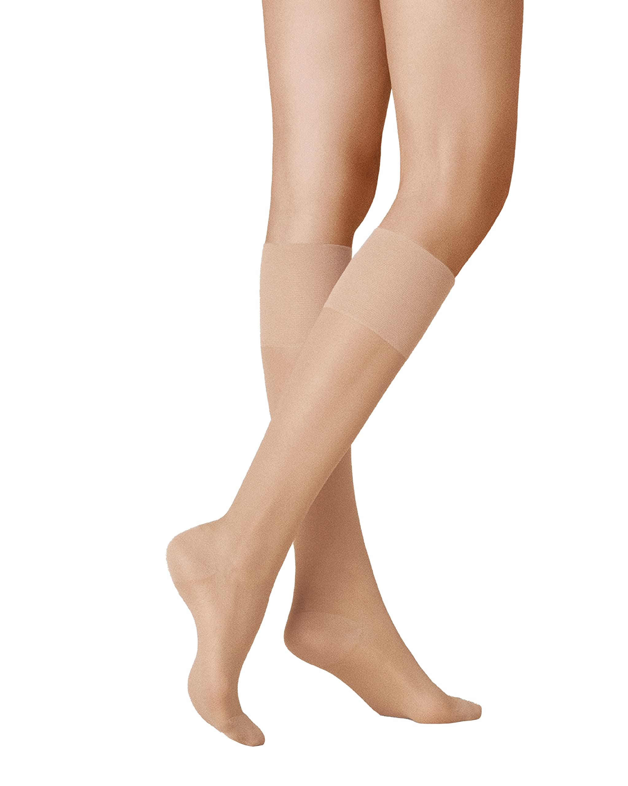 KUNERT Super Control 40 Women's Knee Socks Light Support Class I 40 Denier, Complexion 3520, 39-42