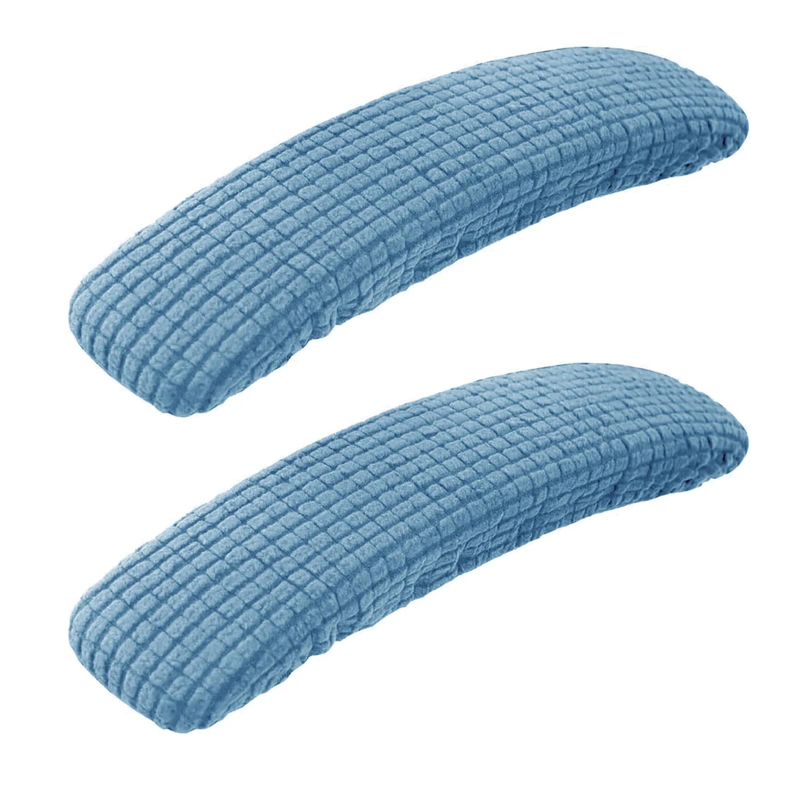 MNGHAYYR Stretch Elastic Office Chair Armrest Covers Office Spandex Armrest Covers, 10 Pairs Multicolor Stain(Denim Blue)