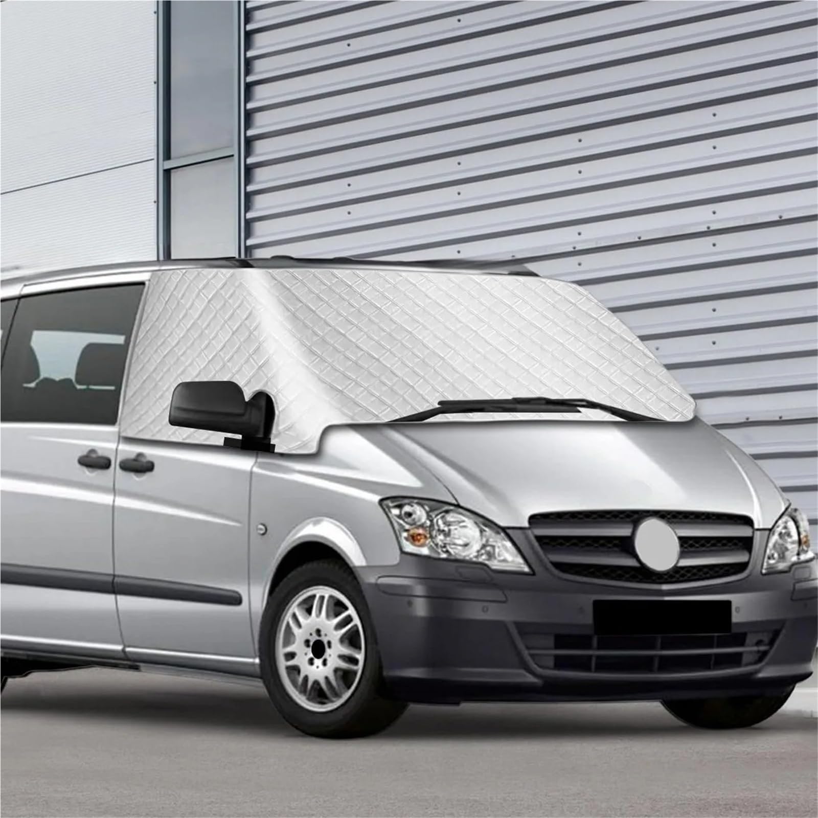 para Benz para Vito W447 2014-2024 Cubierta De Parabrisas para Hielo Y Nieve RV Ventana Delantera Parasol Bloque UV Parasol Coche