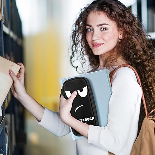 Miniatura 6 de FINPAC Estuche para lápices expandible, caja de lápices de gran capacidad, bolsa de almacenamiento para bolígrafos y marcadores, organizador de