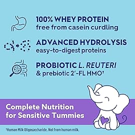 Good Start | Dr. Brown\'s Soothe Pro, Baby Formula Powder, for Sensitive Tummies, Gas, Fussiness and Spit-Up, Infant Formula with Probiotics, DHA, Non-GMO,19.4 Ounce