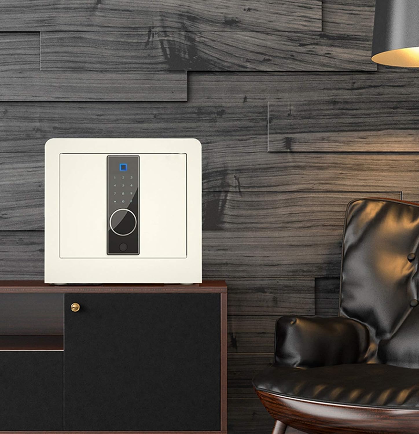 Electronic Digital Fingerprint Recognition System Box Safes Steel Construction Hidden with Lock for Home Hotel Office Safe