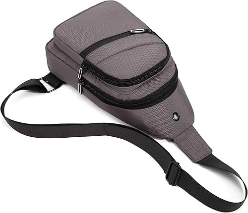 Miniatura 5 de Mochila cruzada pequeña para mujer, bolsa de pecho cruzada para viajes y deportes