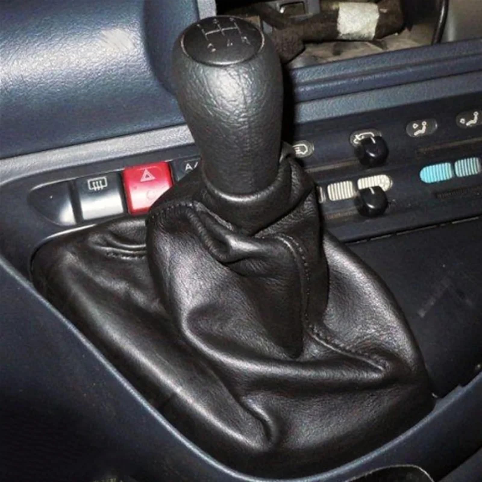 Pommeau de levier de vitesse manuel en cuir Pu, boîte de vitesses pour PEUGEOT 807 Expert citroën Jumpy Fiat Ulysse 2004 – 2007 34 Pommeau de levier de vitesse manuel en cuir Pu, boîte de vitesses pour PEUGEOT 807 Expert citroën Jumpy Fiat Ulysse 2004 – 2007 34
