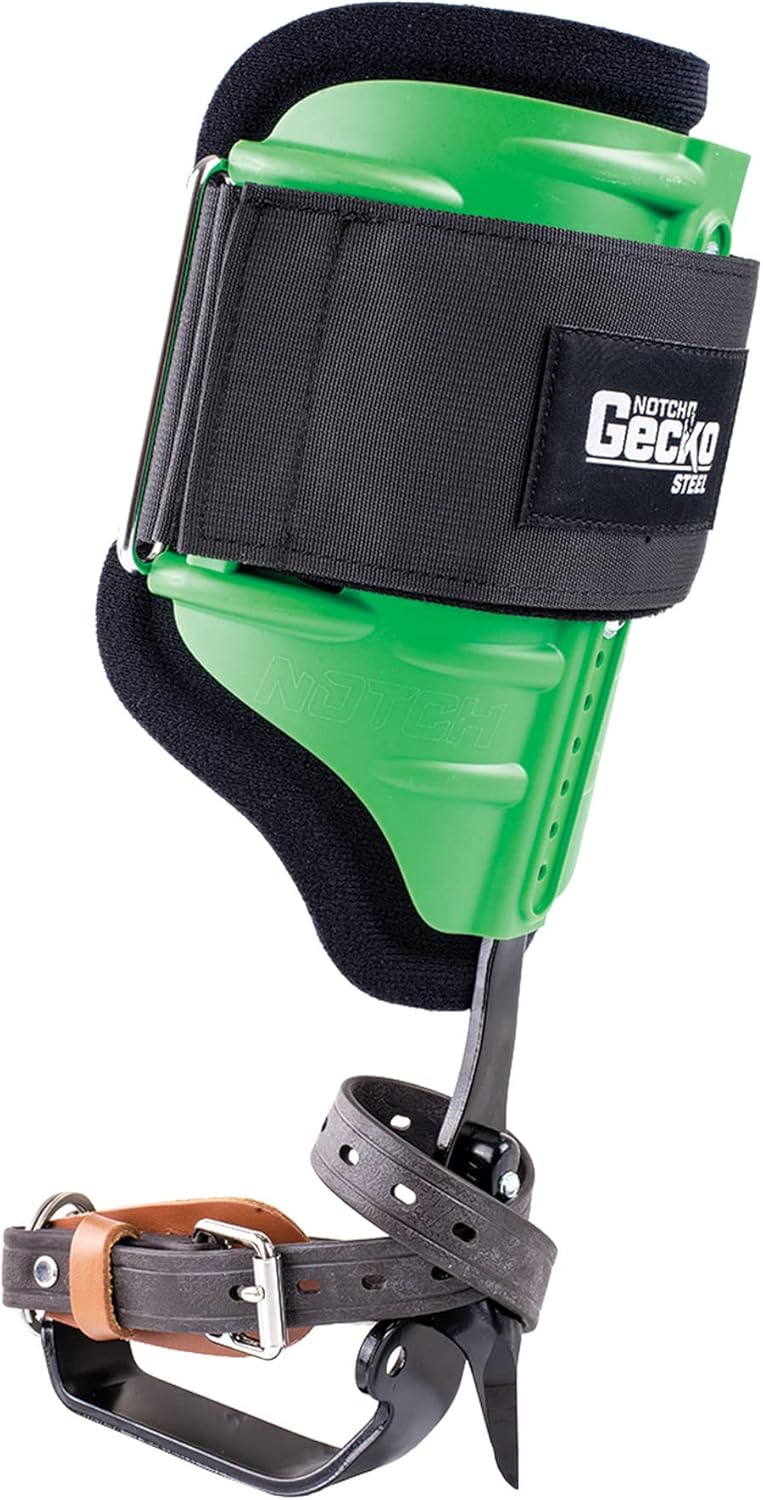 Notch Gecko Steel Climbers w/Pole Gaffs (Pair) (41185) : Sports & Outdoors