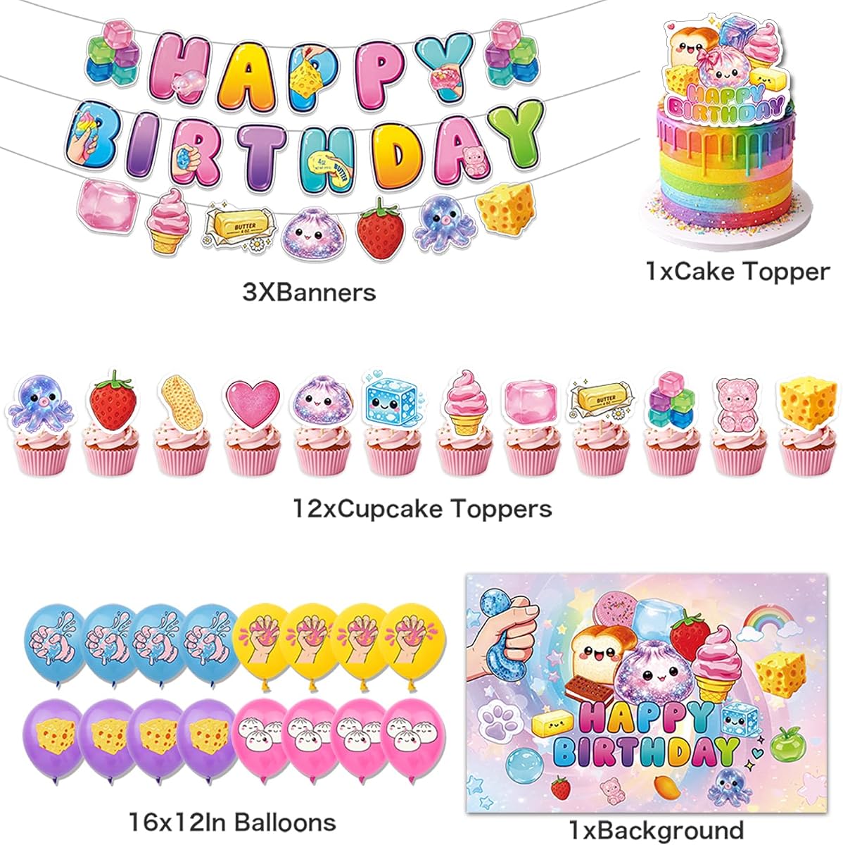 Eco-Friendly Birthday Party Kit view 2