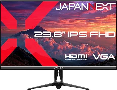 JAPANNEXT JN-IPS238F3 23.8-Inch IPS Panel Full HD 1920 x 1080 Resolution LCD Monitor