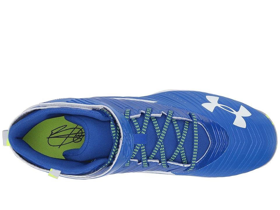 

Under Armour UA Harper 3 Mid RM (Royal/White) Men's Shoes, Blue