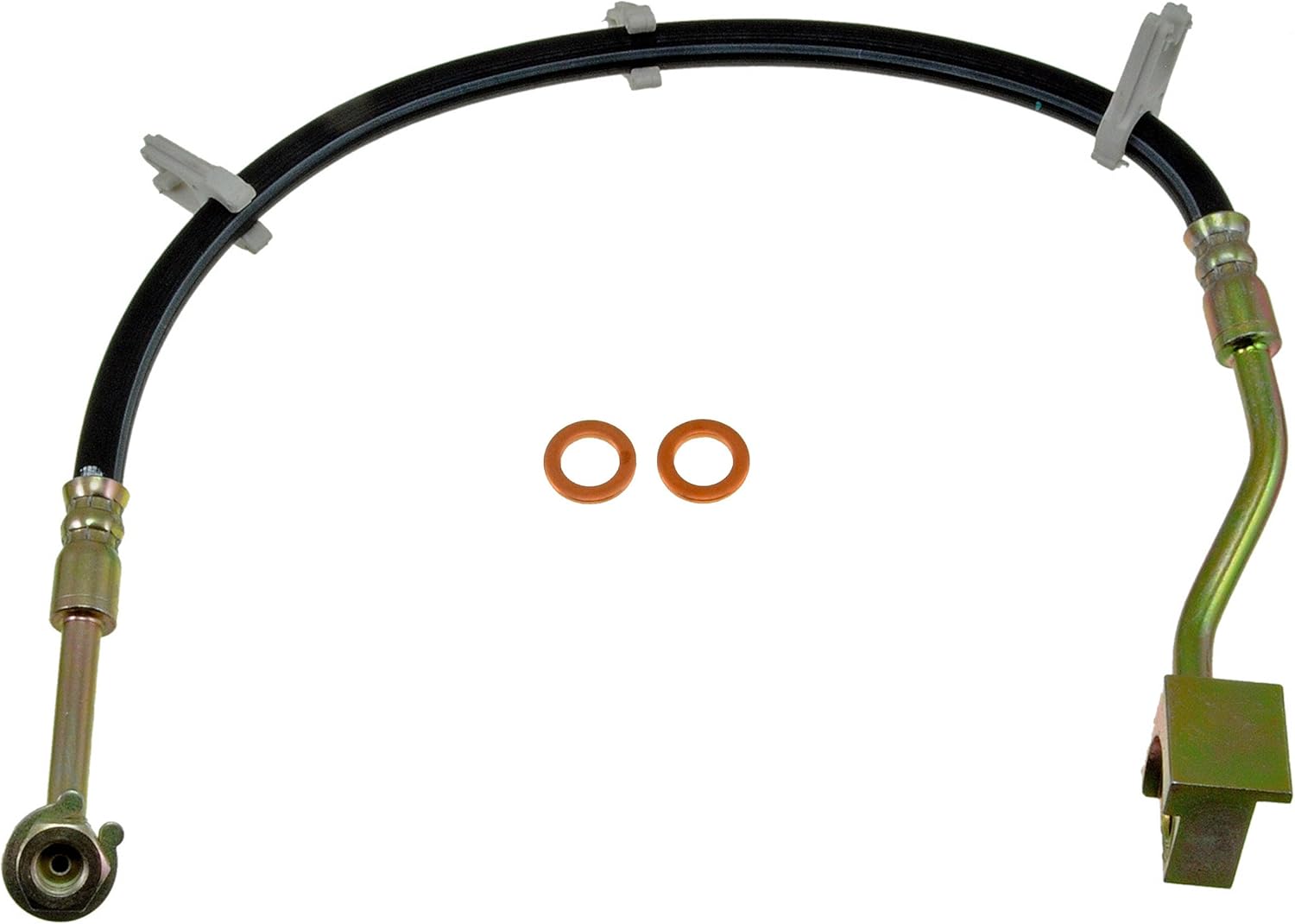 Dorman H380320 Front Driver Side Brake Hydraulic Hose Compatible with Select Ford Models