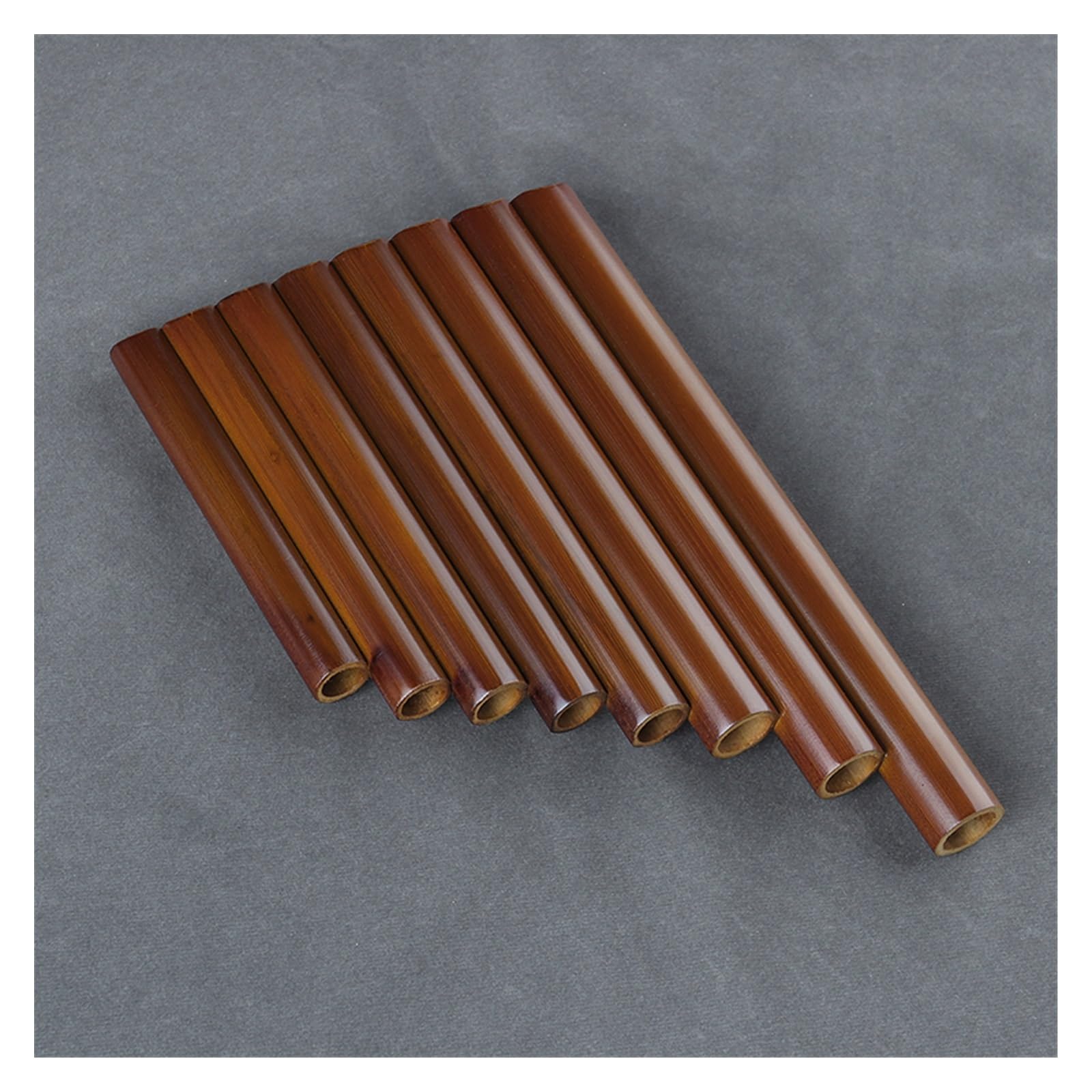 BABYCE flûte de pan pour débutant Flûte De Bambou Naturelle, Instrument De Musique, Flûte De Pan, Instrument À Vent, Flûte De Pan, 8 Tuyaux Faits À La Main