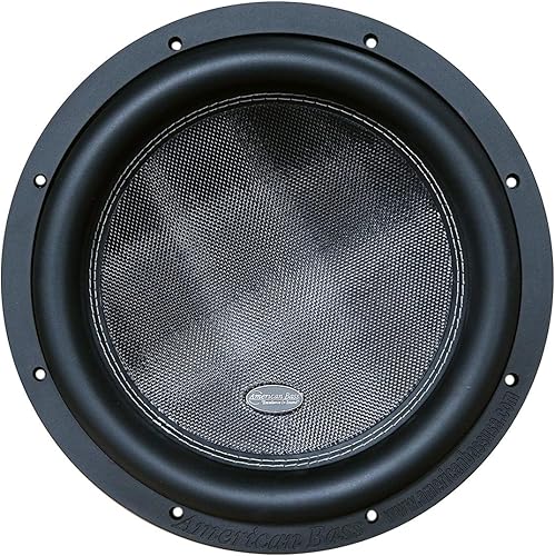 Miniatura 2 de American Bass XR-12D4 12" Inch Subwoofer, 1200 Watts RMS2400 Watts Max Power, Perimeter Vents for Voice Coil Cooling, Dual 4 Ohm Voice Coils with