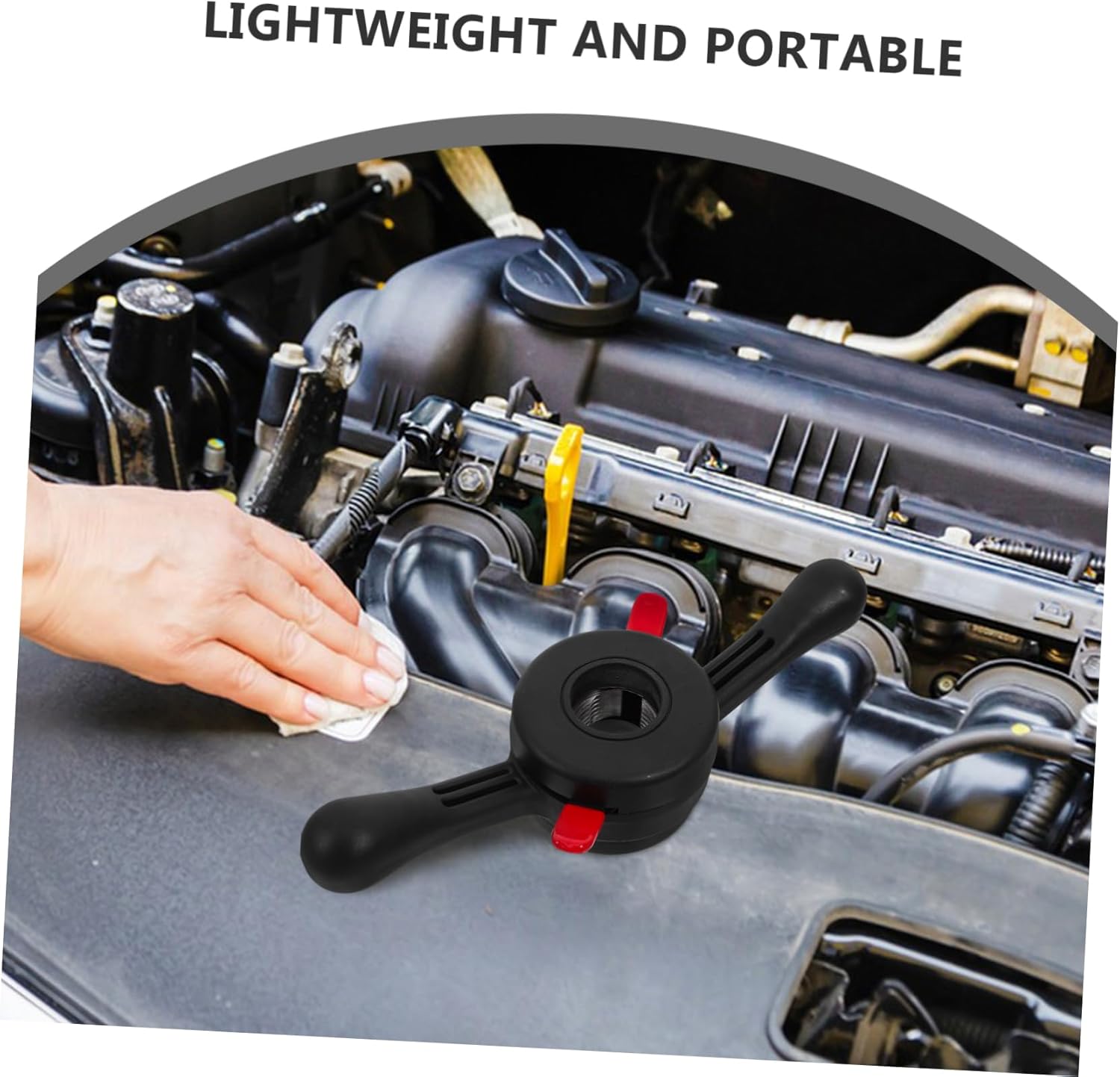 VOSAREA Wheel Balancer Quick Release Nut Tool for Car Tires Versatile Tire Change Tool Durable Construction Efficient Hub Shaft Balancer for Easy Use the Go