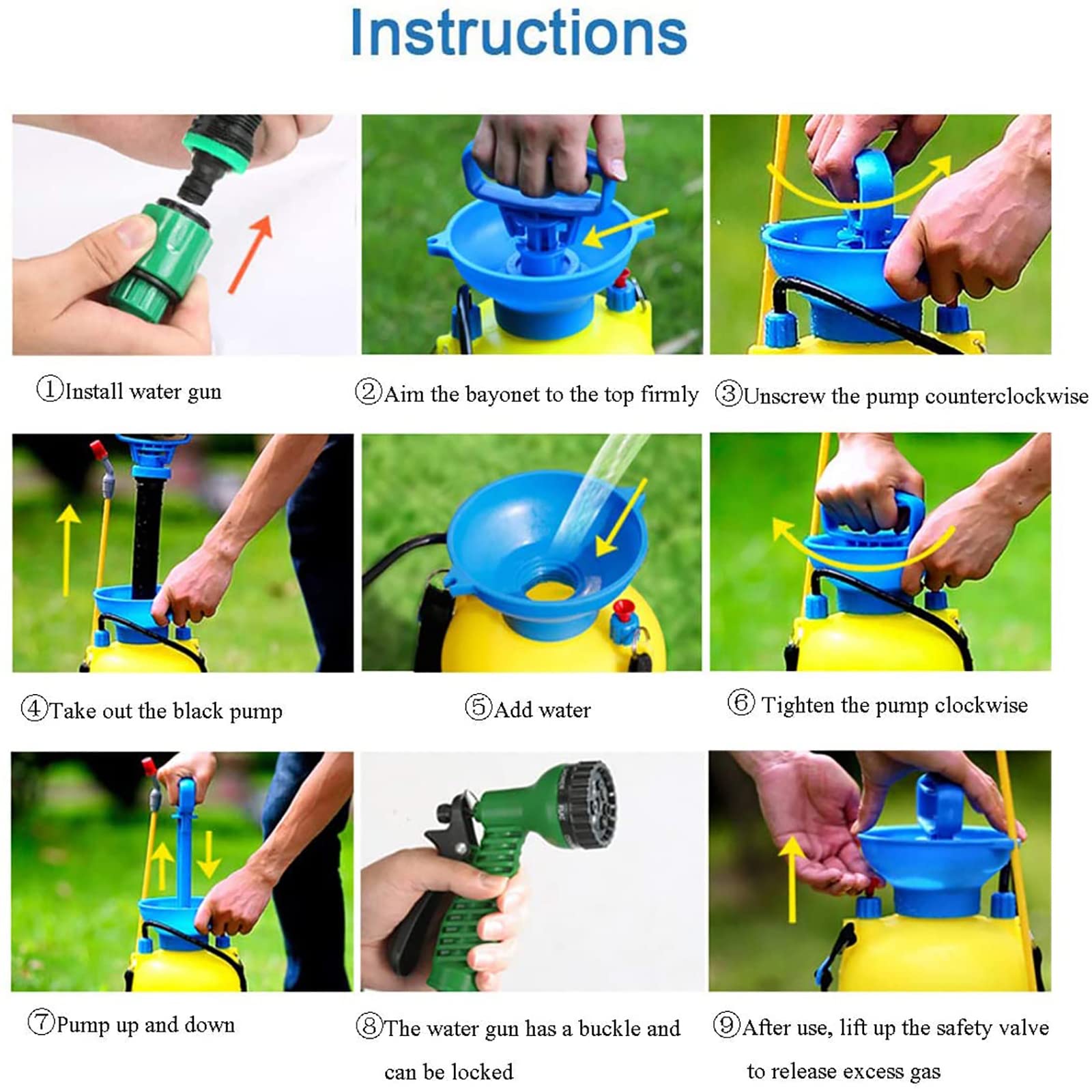 Pulvérisateur Bouteille – Pommeau De Douche 7,5 Cm – Pas Besoin De Presser – Compatible Bouteilles 28mm – Camping, Jardin, Animaux, Voyage