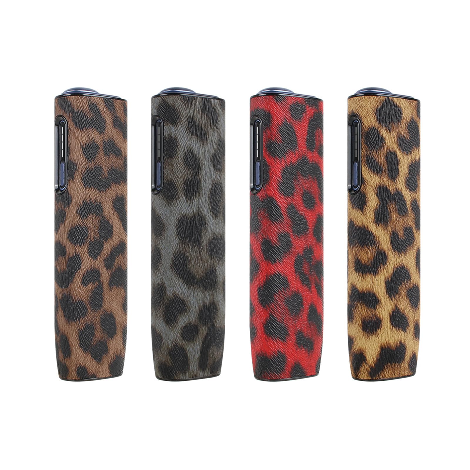 Custodia protettiva serie Leopard per ILUMA i ONE – Elegante design selvaggio | antigraffio | antiurto | Premium Feel (Red Leopard)