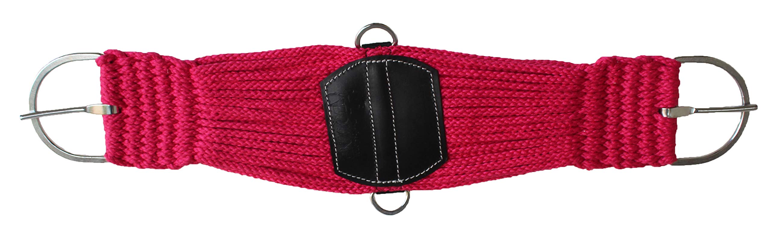 CHALLENGER Horse Western 27-Strand Pink Poly Rayon Saddle Cinch 9783-36