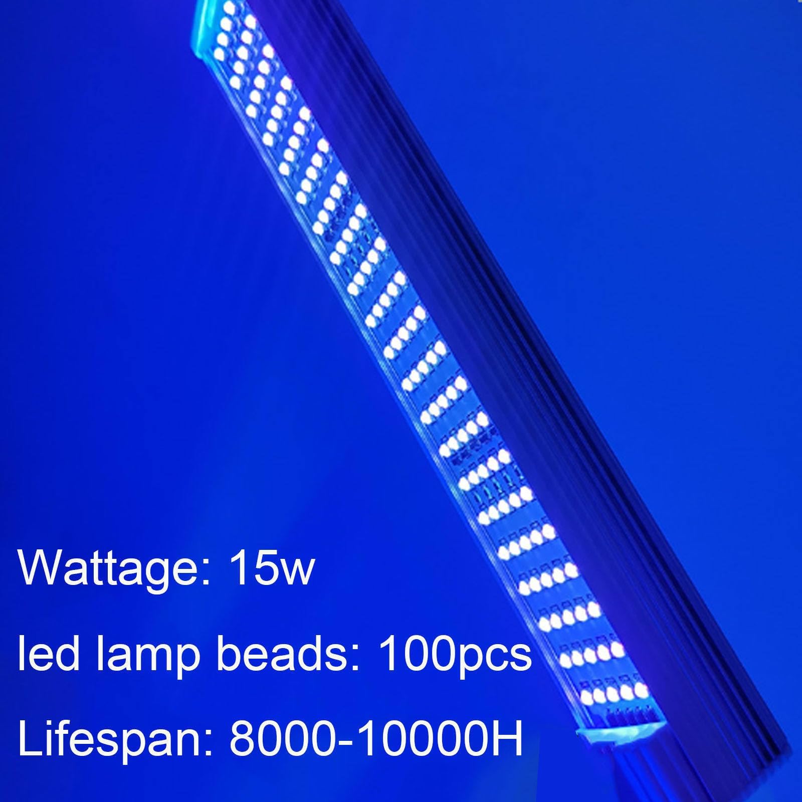 Domowa lampa opalająca, 15W LED UV Clip-On Domowe urządzenie do opalania do opalania ciała i twarzy, regulacja 360°, obszar napromieniania 60×30 cm, z synchronizacją, całoroczny brąz