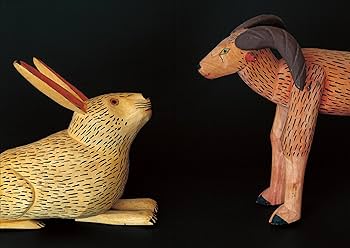 OAXACAN WOOD CARVING オアハカンウッドカービング　カバ？ OAXACAN WOOD CARVING オアハカンウッドカービング カバ？ ANIMALS