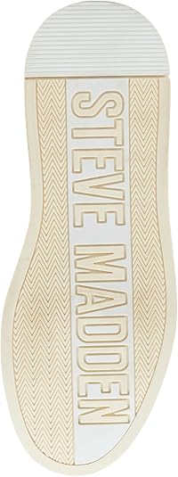 Steve Madden Dynamo, Scarpe da Ginnastica Uomo, Bianco