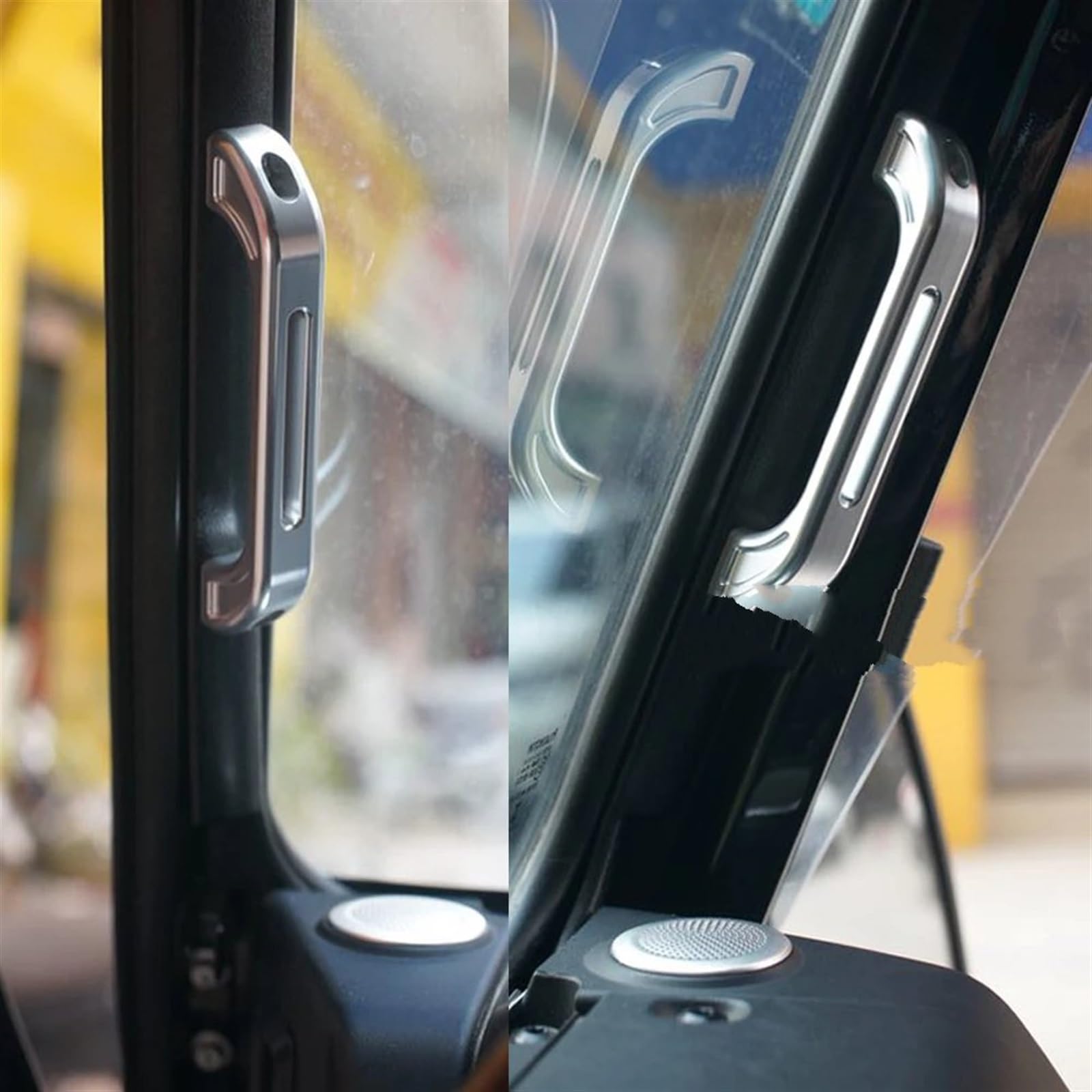 Manija De Puerta Exterior Para Coche Land Rover Defender, Cubierta De Decoración Embellecedora, Accorios De Coche, Color Negro Cromado, 90, 110, 130, 2020-2022 - AliExprs