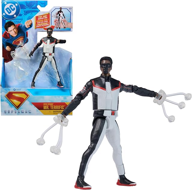 DC Comics Superman Mr Terrific Epic Strike Figure