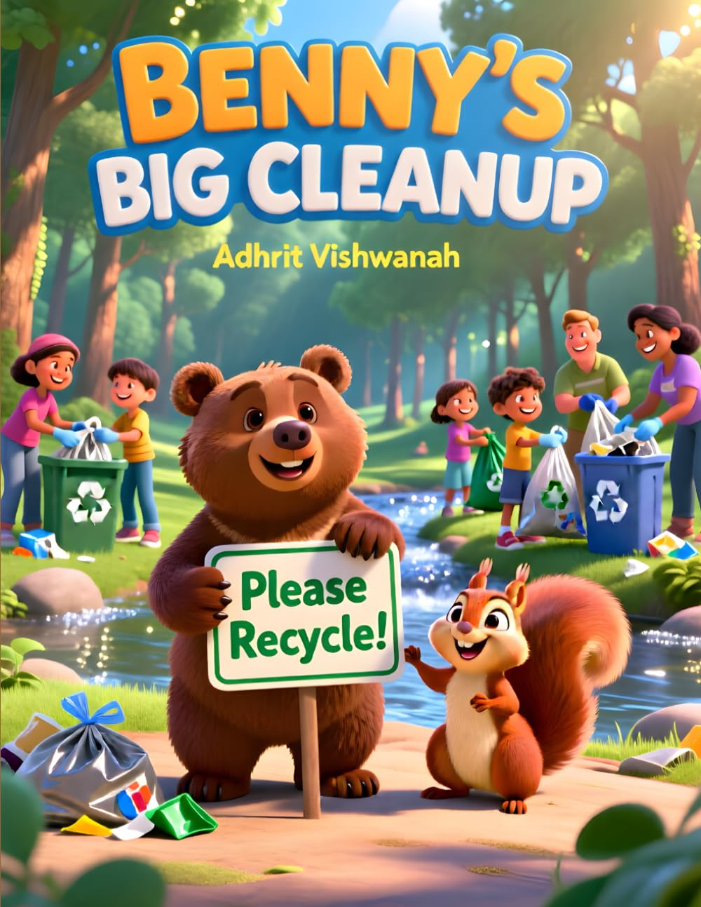 BENNY'S BIG CLEANUP: Spring is here... but the forest needs friends! (ECO HEROES SERIES)