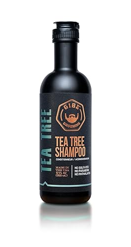 GIBS Grooming Champú de árbol de té 12 onzas líquidas