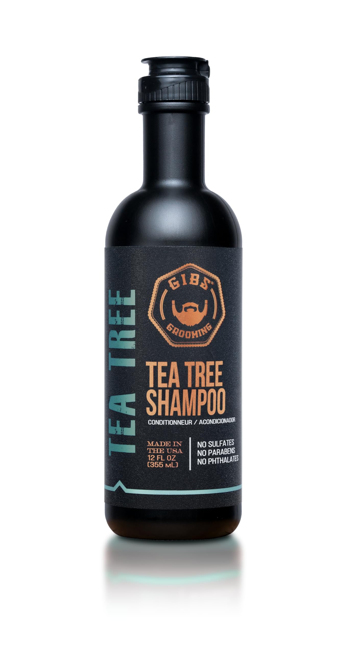 GIBS Grooming Tea Tree Shampoo, 12 fl. oz.