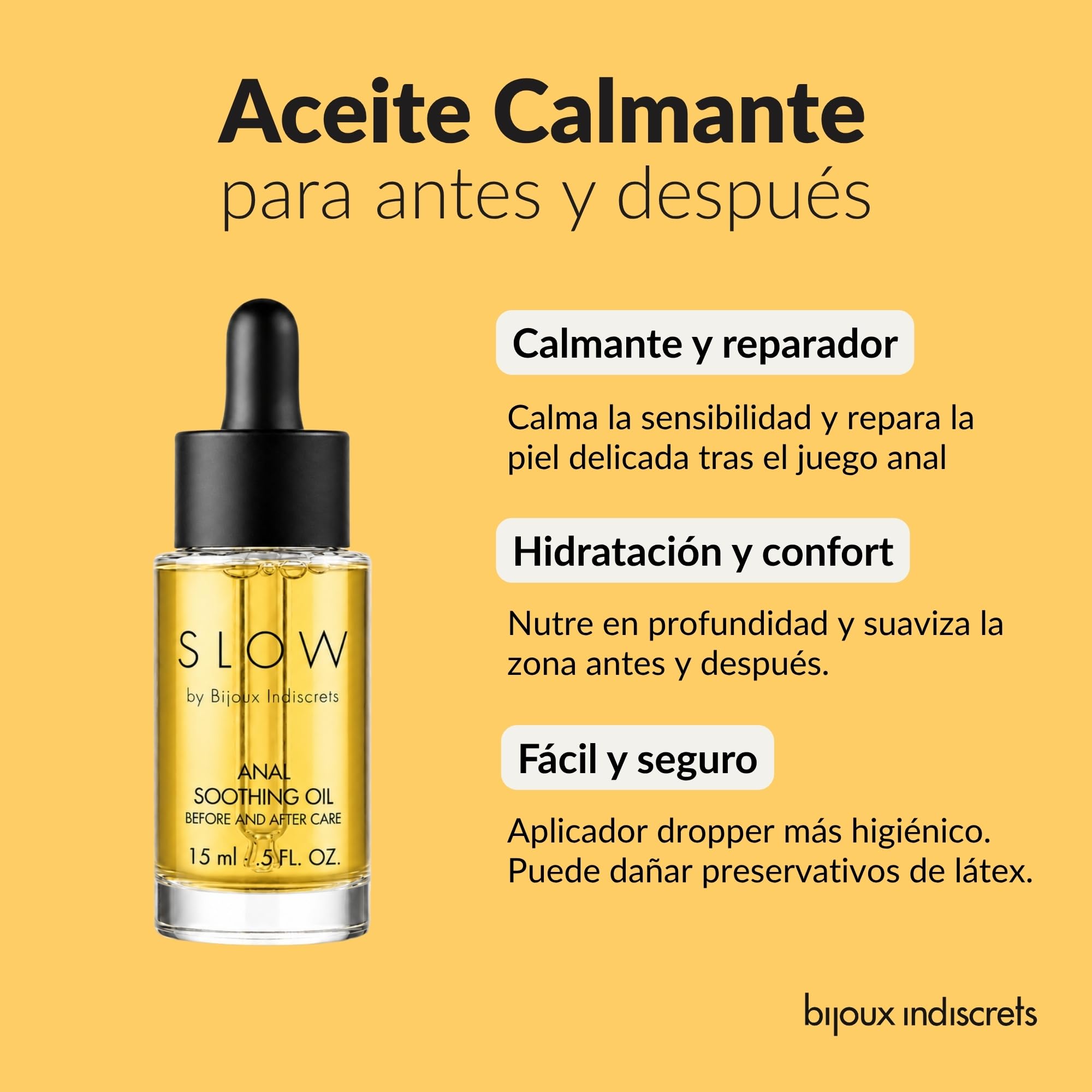 Kit Lubricante Anal Base Agua y Aceite Calmante Reparador Pack 2 en 1 con Arnica Aloe Vera y Manzanilla Antes y Después Hidratación Íntima Parejas Dilatador Masaje Erótico 30ml+15ml