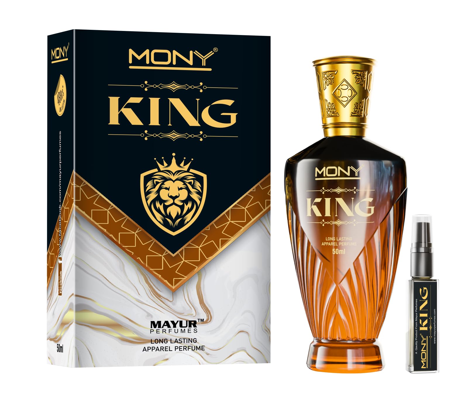 MONY KING | Premium French Long Lasting Fragrance perfume 50 ML-image-35