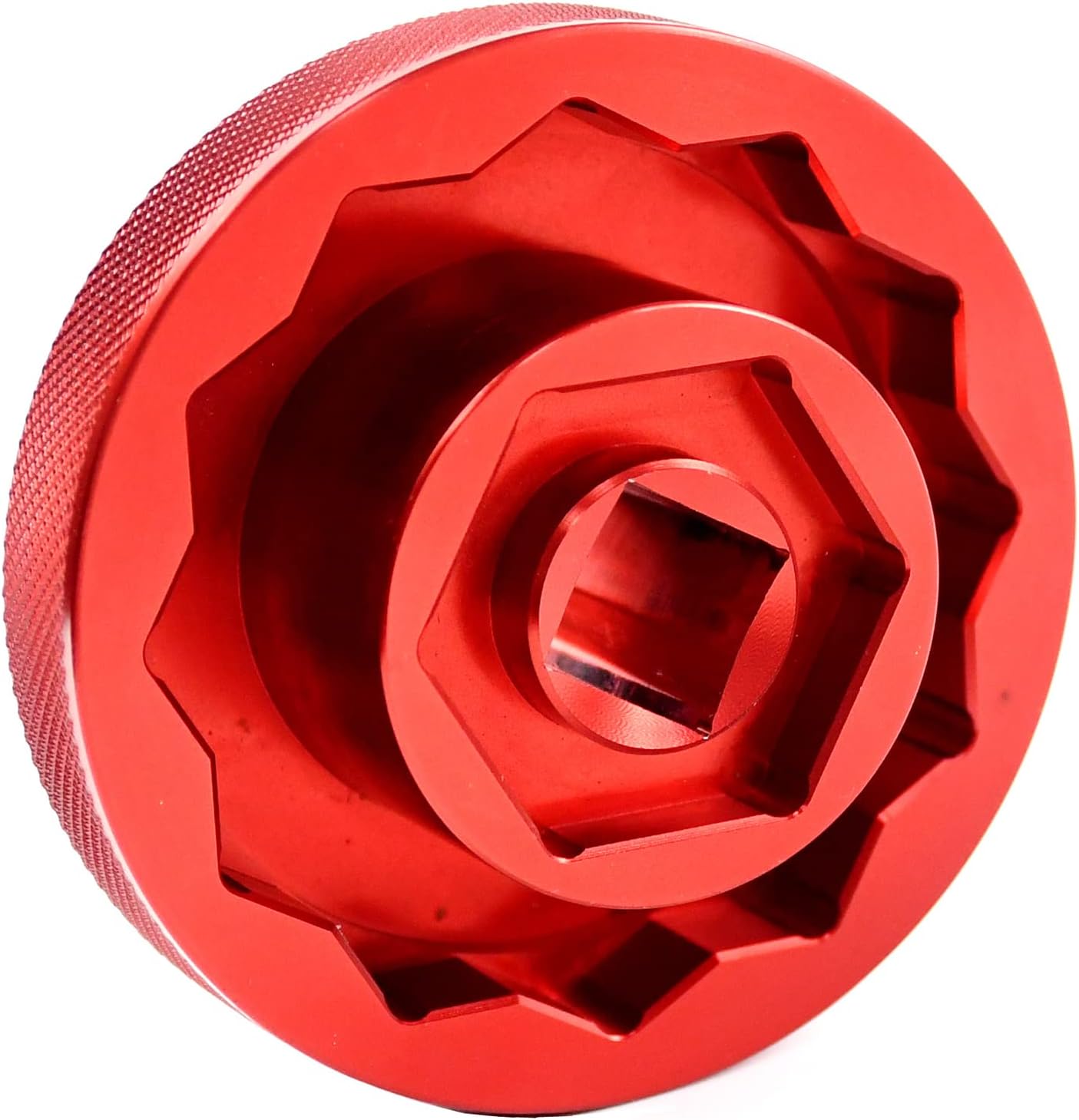 (30mm+55mm) Front Rear Wheel Axle Nut Socket Tool for Ducati Motorcycle Panigale V4, Street fighter 1098, Monster 1200 (Red)