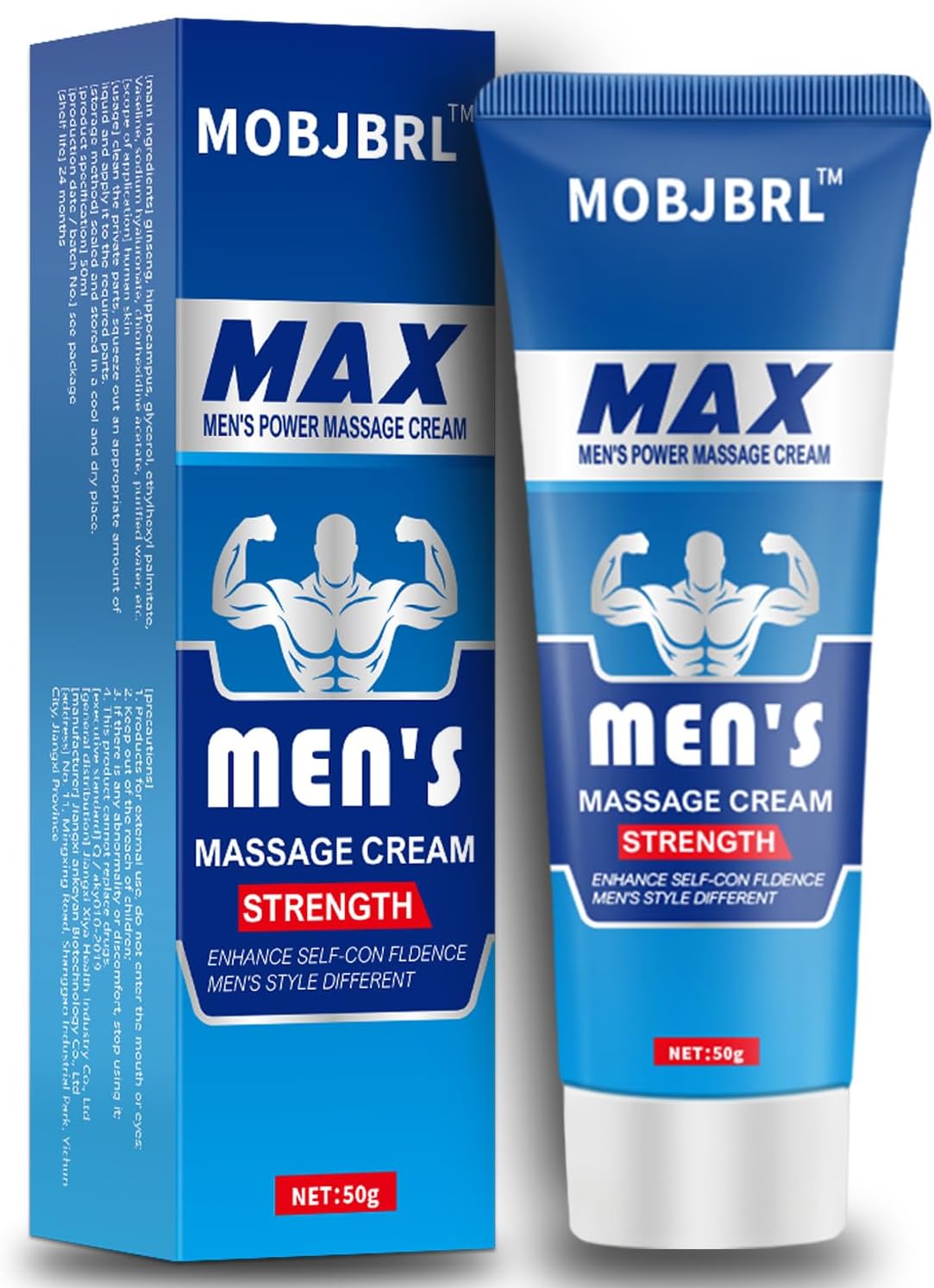 Couples Massage & Enhancement Cream – Men’s Private Care for Thickening & Hardness, Improve Blood Circulation & Boost Libido, Fast-Absorbing Gel Texture