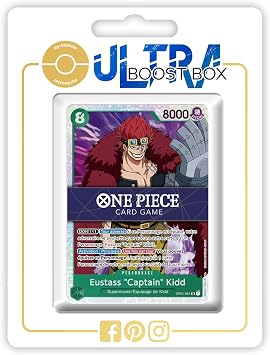 Eustass Captain Kidd (Eustass Captain Kid) 051 Super Rare - my-booster X One Piece The Best (PRB-01) - Box of 10 One Piece French Cards