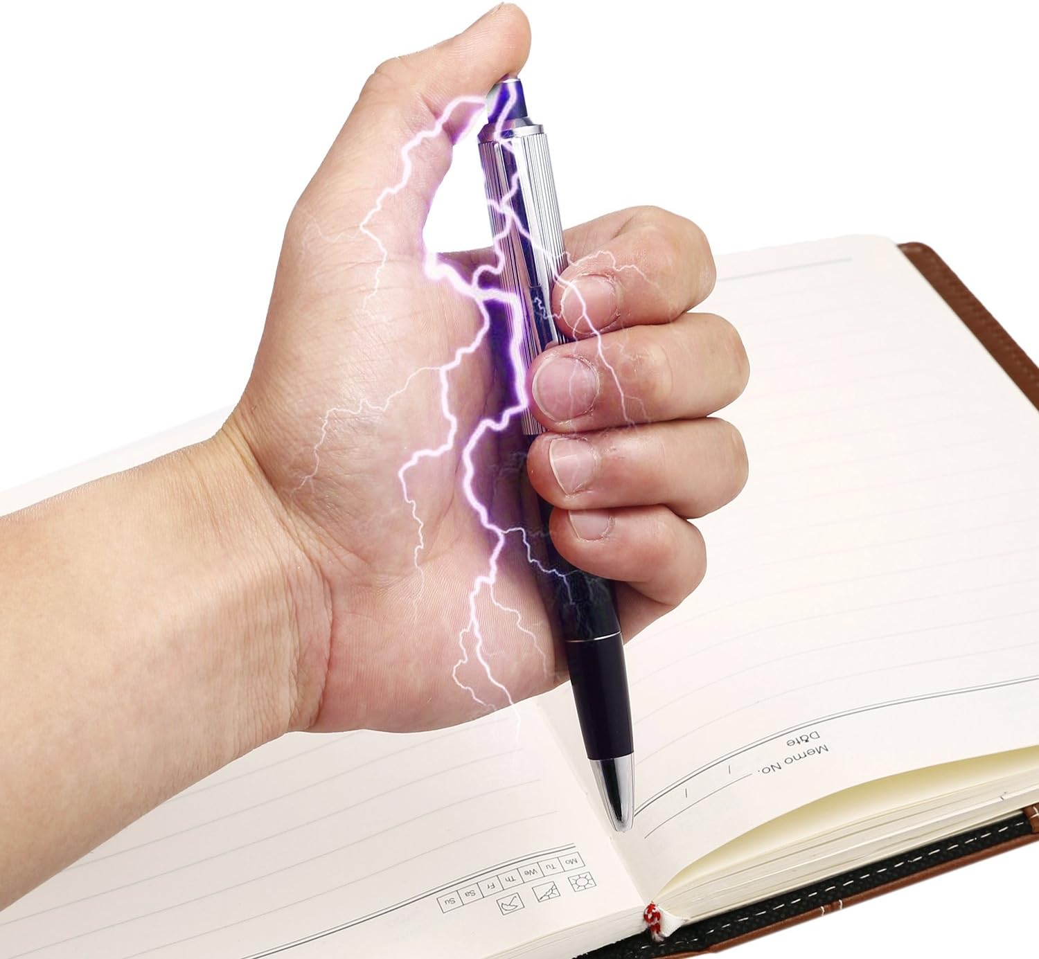 Dozenla Electric Shock Pen Practical Joke Gag Prank Funny Trick Fun Gadget April Fool Toy